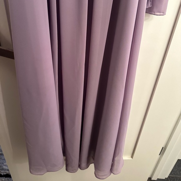 Violet Chiffon Dress - Picture 6 of 7